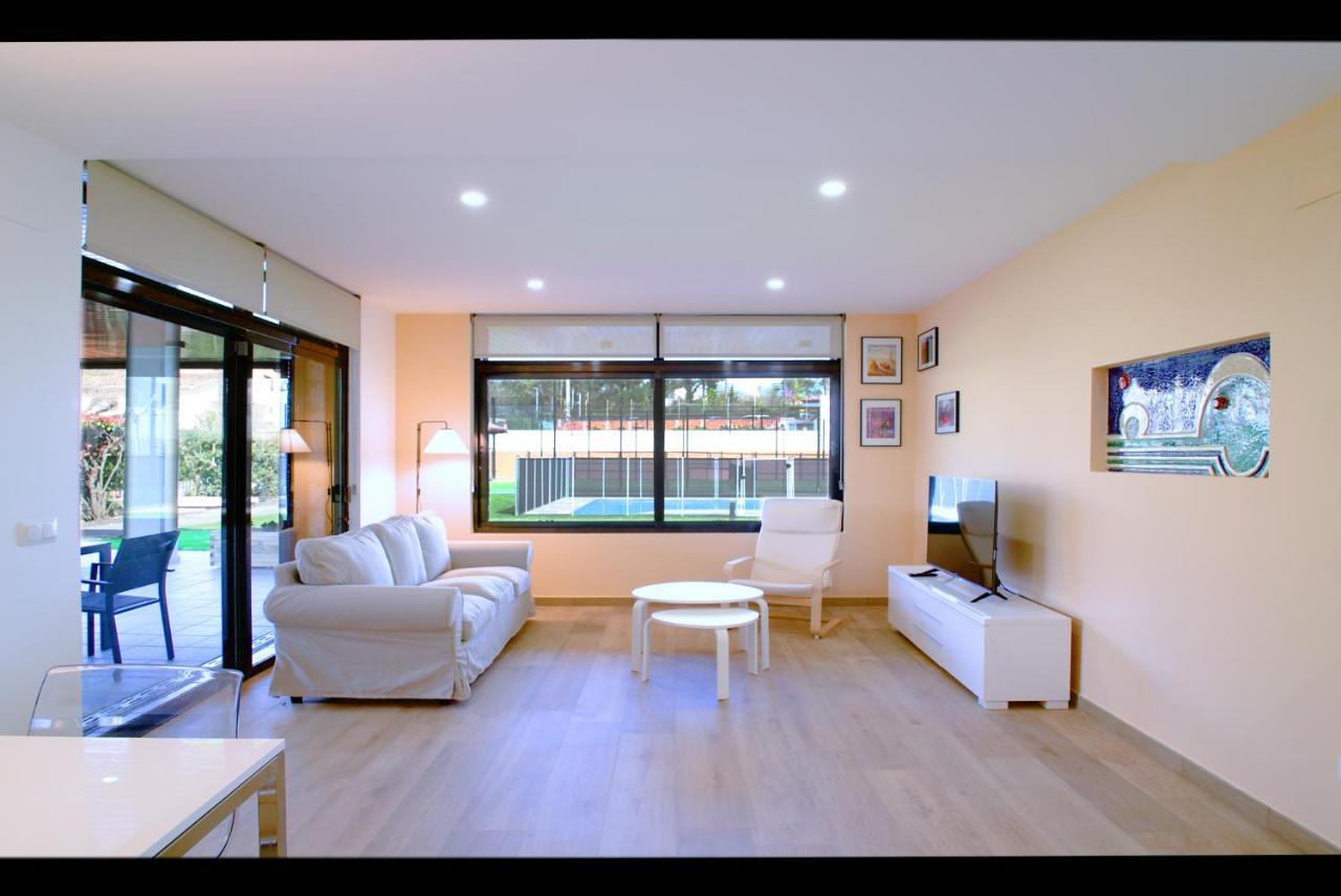 Casa De Vacaciones Con Padel En Montseny By Can Forcadell Gerona Exterior foto