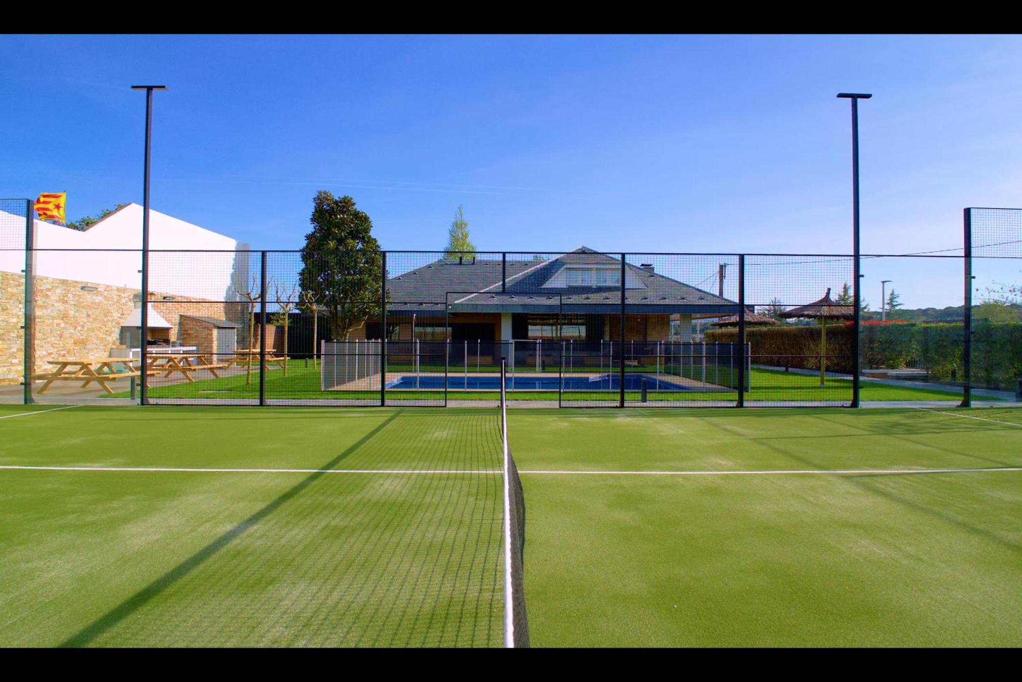 Casa De Vacaciones Con Padel En Montseny By Can Forcadell Gerona Exterior foto