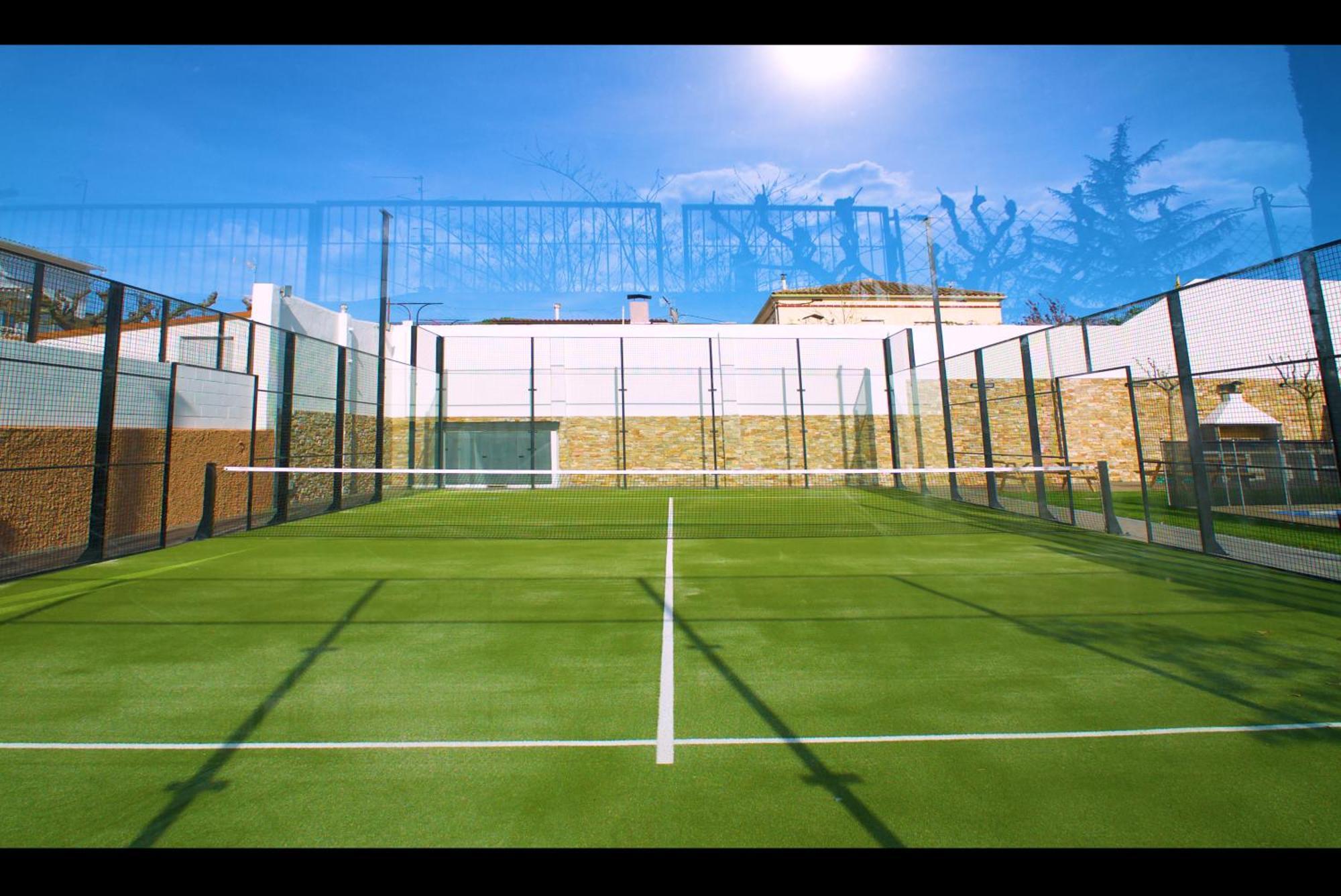 Casa De Vacaciones Con Padel En Montseny By Can Forcadell Gerona Exterior foto